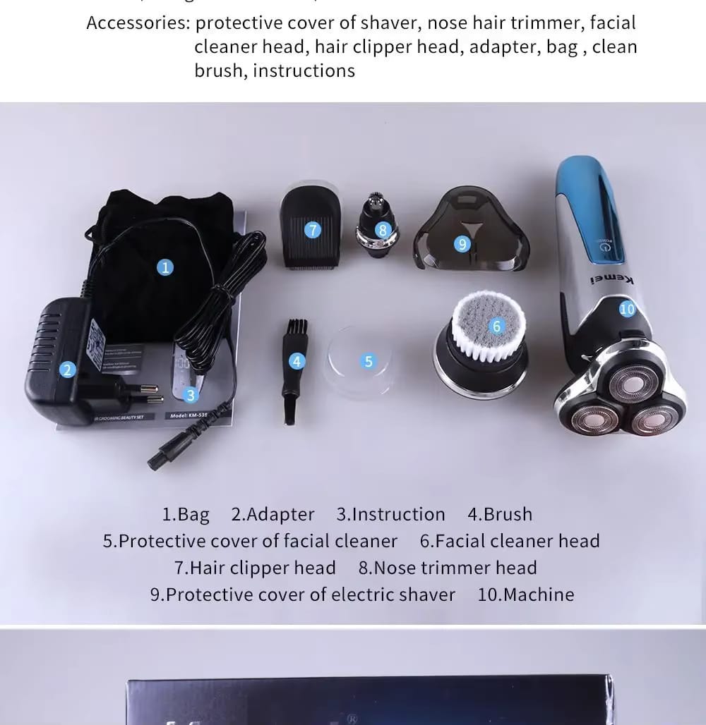KM-5390 Full Care Grooming Kit