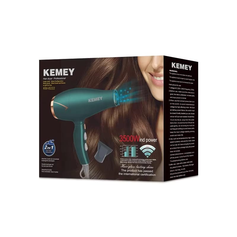 Kemei KM-8222 Professional Hair Dryer