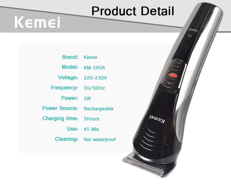 Kemei KM-590A 7 in 1 Grooming Kit