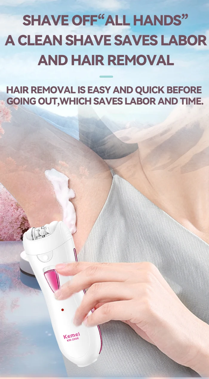 KM-290R Ladies Epilator