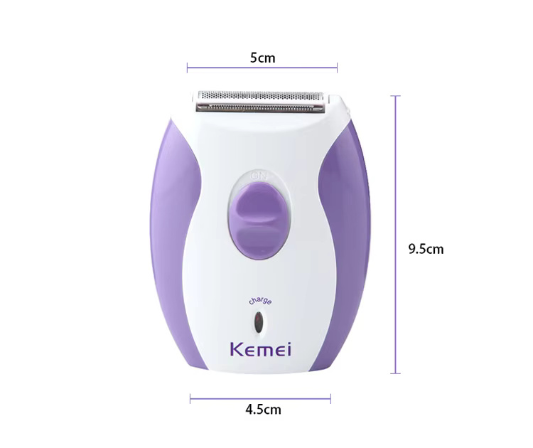 Kemei KM-280R Hair Removal Shaver for Women