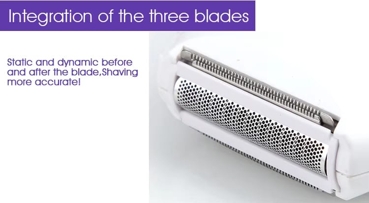 Kemei KM-280R Hair Removal Shaver for Women