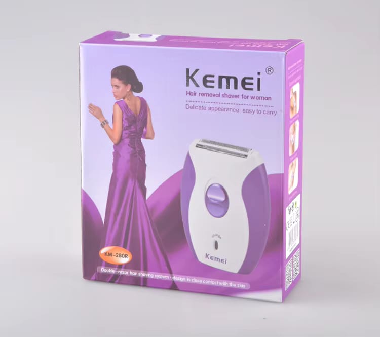 Kemei KM-280R Hair Removal Shaver for Women