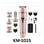 Kemei KM-1015 Professional 10-in-1 Rechargeable Men's Grooming Kit