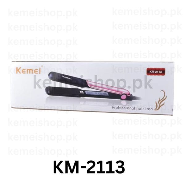 Kemei KM-2113 Electric Hair Straightener - Image 2
