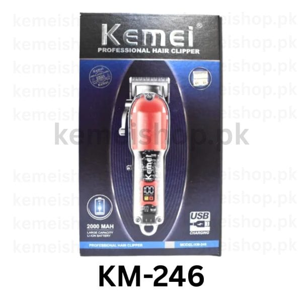 Kemei KM-246 Professional Hair Clipper - Image 2