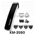 Kemei KM-3590 5-in-1 Trimmer & Grooming Kit for Men