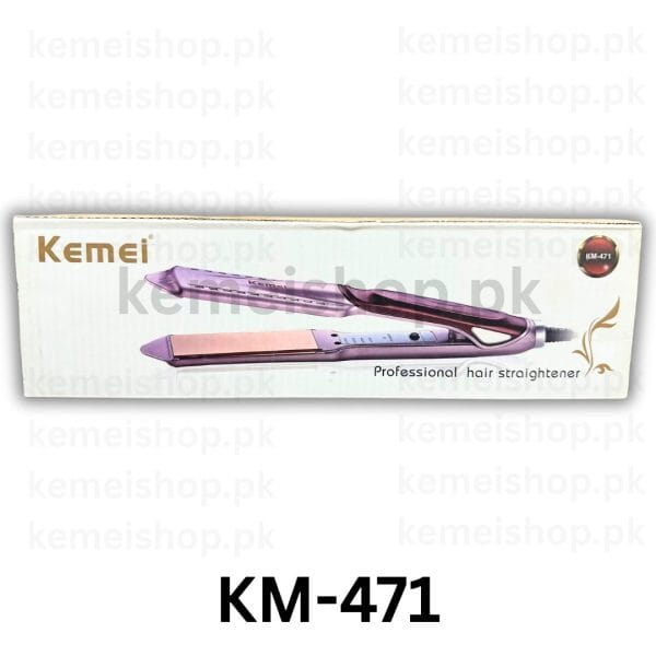 Kemei KM-471 Professional Hair Straightener - Image 2