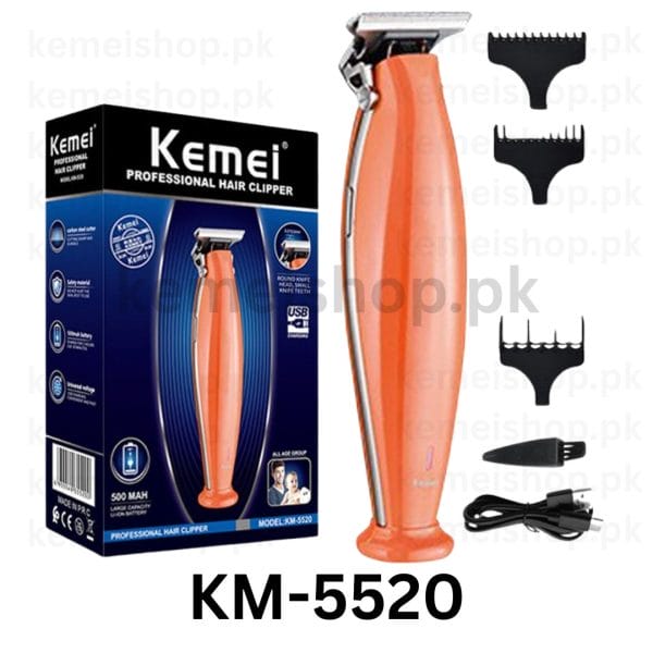 KM-5520 Professional Electric Hair Clipper for Men - Image 2