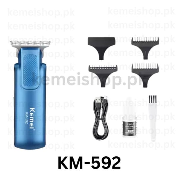 Kemei KM-592 Rechargeable Hair & Body Trimmer - Image 2