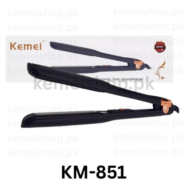 Kemei KM-851 Professional Hair Straightener - Image 2