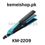 Kemei KM-2209 2-in-1 Hair Straightener and Curler