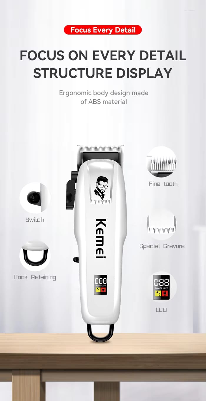 Kemei KM-PG809A Professional Hair Trimmer