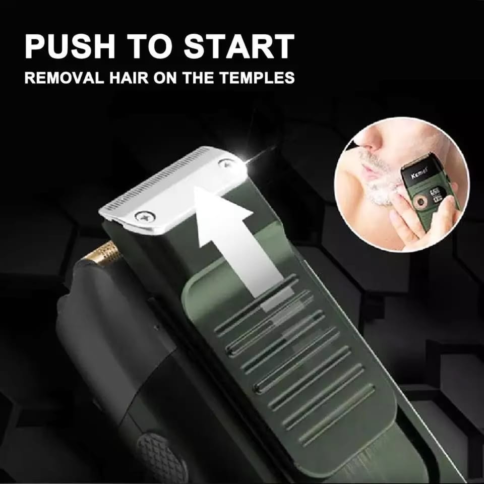 Kemei KM-2026 Rechargeable Cordless Electric Shaver