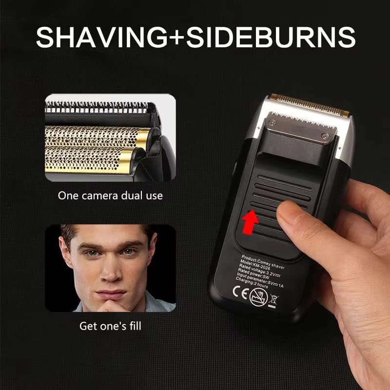 Kemei KM-2026 Rechargeable Cordless Electric Shaver
