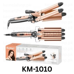 Kemei KM-1010 3-Barrel Hair Waver