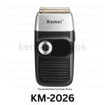 Kemei KM-2026 Rechargeable Cordless Electric Shaver