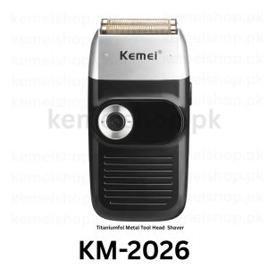 Kemei KM-2026 Rechargeable Cordless Electric Shaver