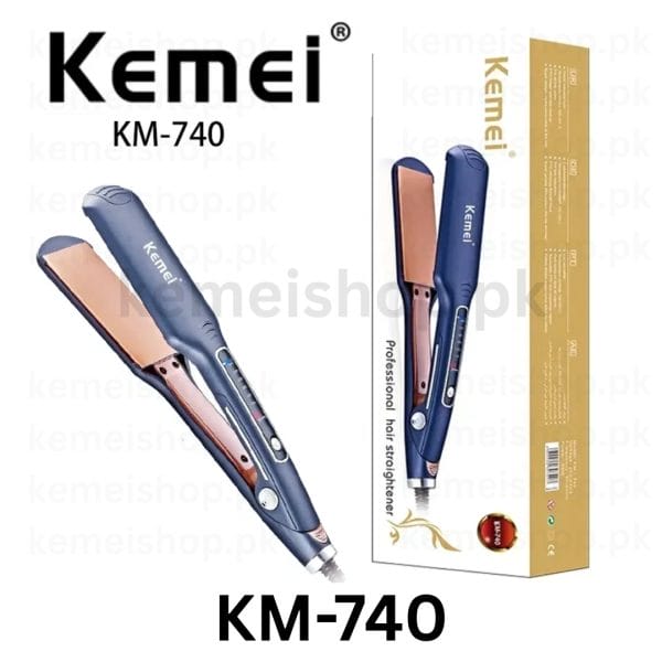 Kemei KM-740 Hair Straightener - Image 2
