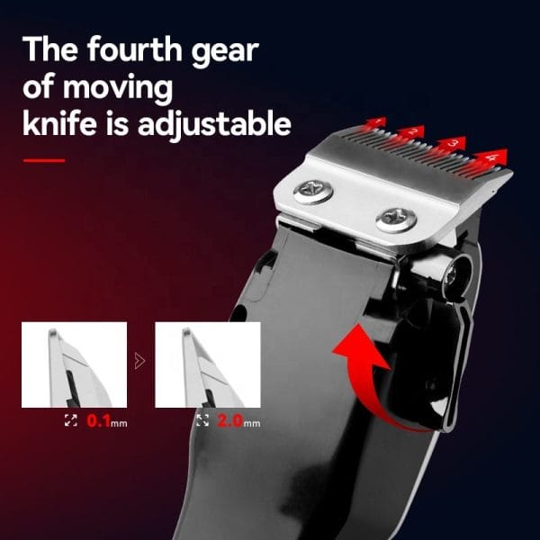 Kemei KM-PG809A Professional Hair Trimmer - Image 4
