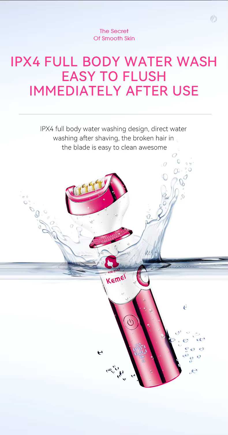 Kemei km-2192 6 in 1 Shaver Epilator