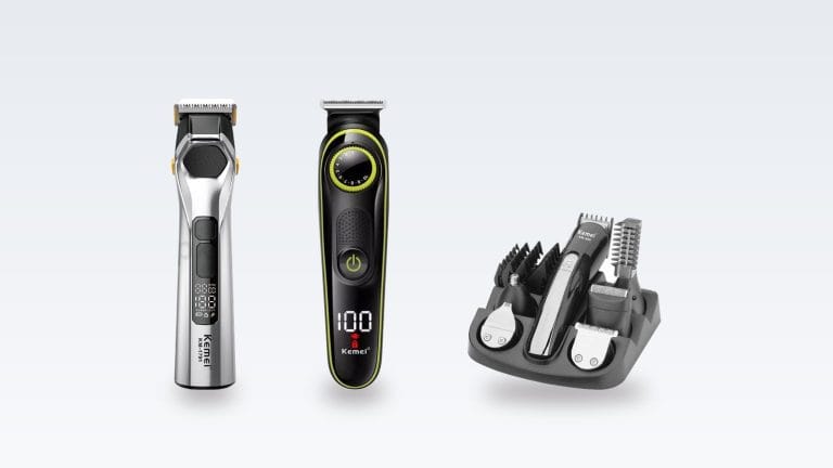 Kemei KM-1791, KM-696 and KM-600 grooming kits