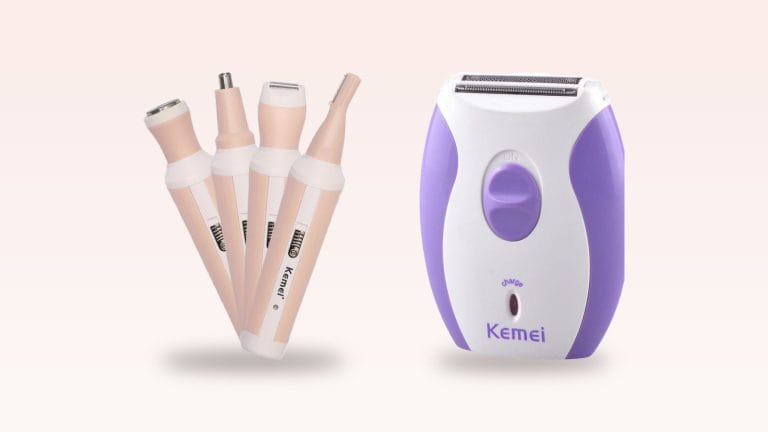 Kemei KM-3024 and KM-280R ladies shavers