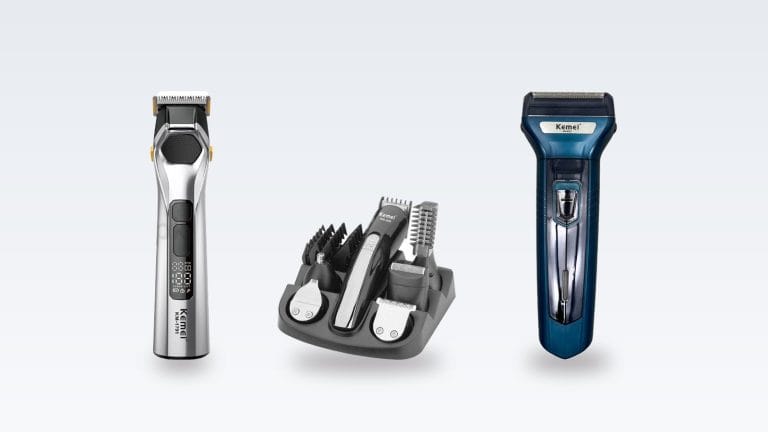 Kemei KM-1791, KM-600 and KM-6331 grooming kits