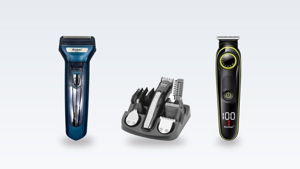 Kemei KM-6331, KM-600 and KM-696 grooming kits