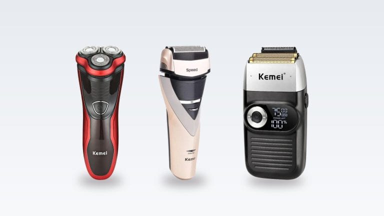 Kemei KM-9013, KM-8102 and KM-2026 shavers
